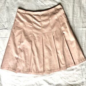 GAP Pink A-Line Mini Skirt Pleated Casual sz 4